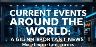 Dünya’da Güncel Olaylar: Bir Bakışta En Önemli Haberler Current Events Around the World: A Glimpse at the Most Important News