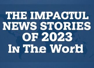 Dünyada 2023’ün En Etkileyici Haberleri The Most Impactful News Stories of 2023 in the World