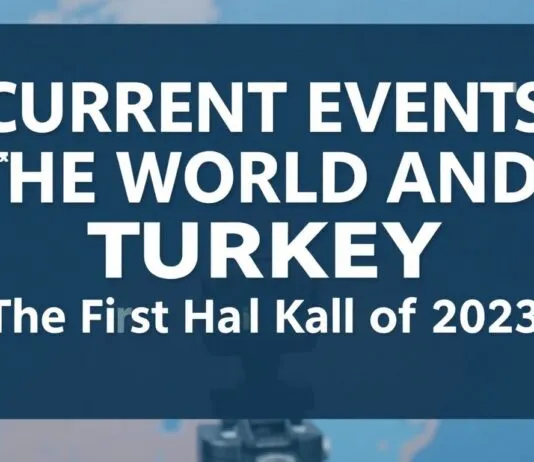 Dünyada ve Türkiye’de Güncel Olaylar: 2023’ün İlk Yarısı Current Events in the World and Turkey: The First Half of 2023