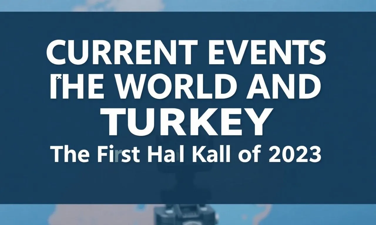 Dünyada ve Türkiye’de Güncel Olaylar: 2023’ün İlk Yarısı Current Events in the World and Turkey: The First Half of 2023