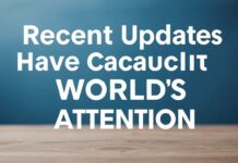 Dünyanın Dikkatini Çeken Son Güncellemeler Recent Updates That Have Caught the World's Attention