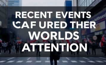 Dünyanın Dikkatini Çeken Son Günlerdeki Olaylar Recent Events That Have Captured the World's Attention