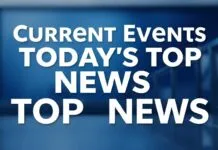 Güncel Olaylar: Günün Önemli Haberleri Current Events: Today's Top News