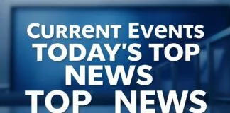 Güncel Olaylar: Günün Önemli Haberleri Current Events: Today's Top News