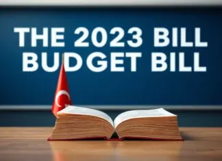 Türkiye’de 2023 Yılı Bütçe Tasarısı Sunuldu The 2023 Budget Bill was presented in Turkey.