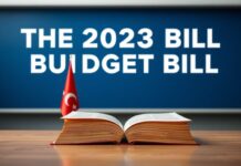 Türkiye’de 2023 Yılı Bütçe Tasarısı Sunuldu The 2023 Budget Bill was presented in Turkey.