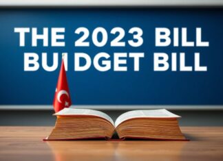 Türkiye’de 2023 Yılı Bütçe Tasarısı Sunuldu The 2023 Budget Bill was presented in Turkey.