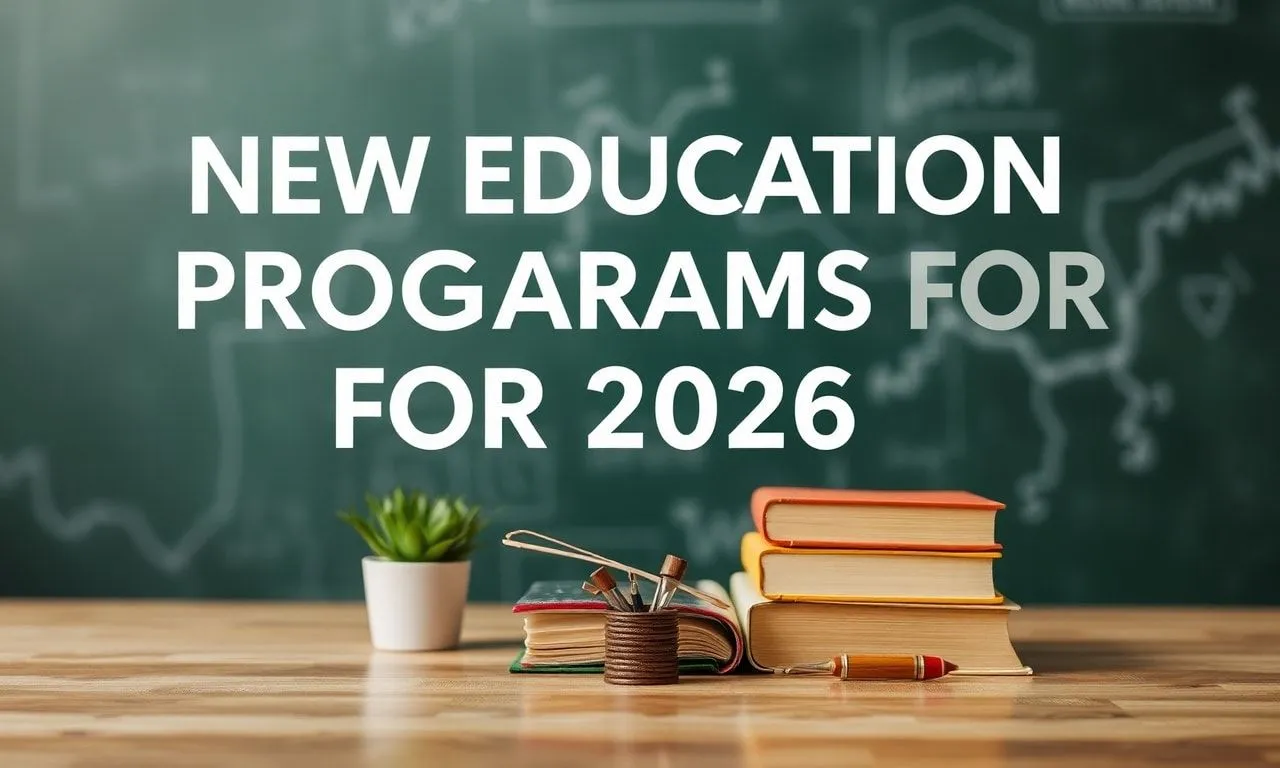 Türkiye’de 2026 Yılı için Yeni Eğitim Programları New Education Programs for 2026 in Turkey