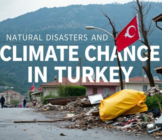 Türkiye’de Doğal Afetler ve İklim Değişikliği: Son Durum Natural Disasters and Climate Change in Turkey: Latest Situation