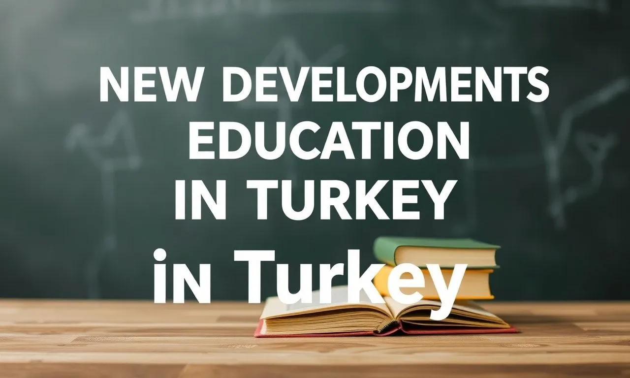 Türkiye’de Eğitimde Yeni Gelişmeler New Developments in Education in Turkey