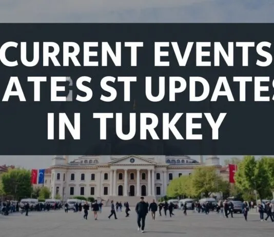 Türkiye’de Güncel Olaylar ve Son Güncellemeler Current Events and Latest Updates in Turkey
