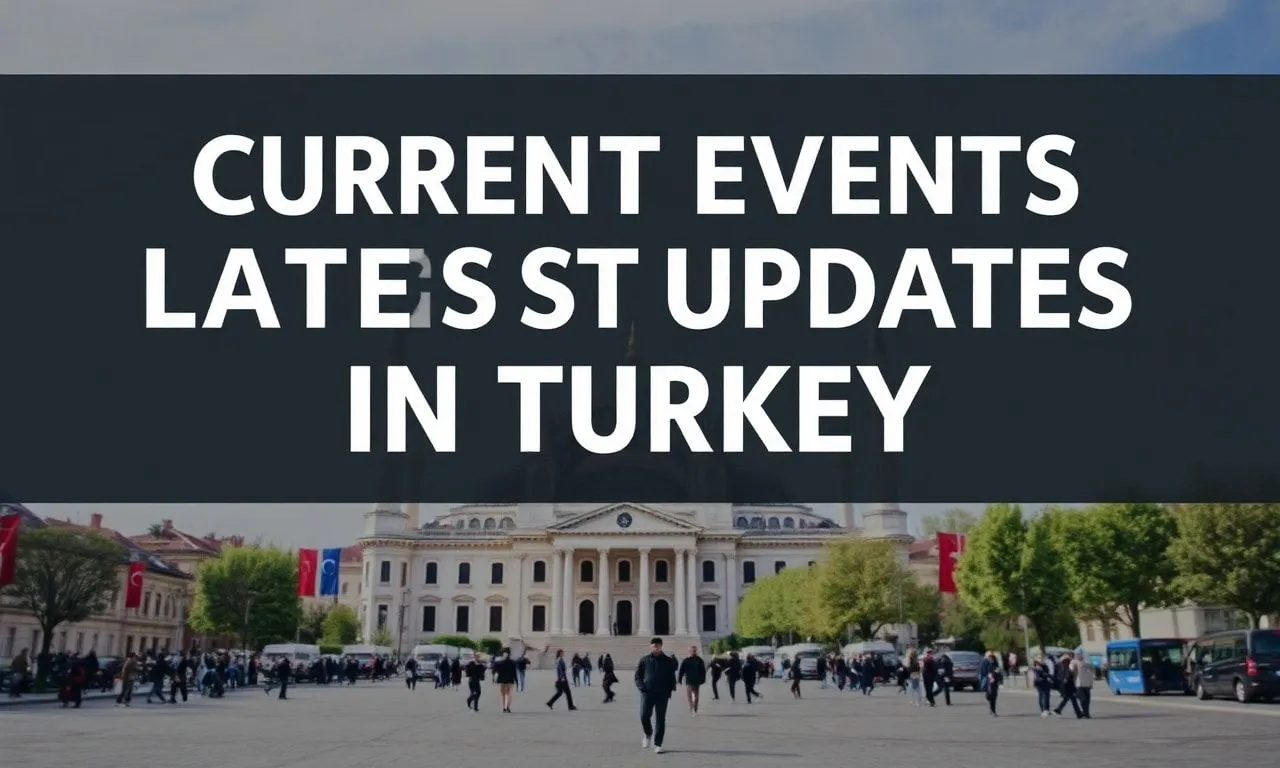 Türkiye’de Güncel Olaylar ve Son Güncellemeler Current Events and Latest Updates in Turkey