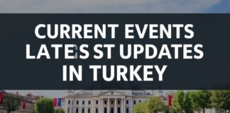 Türkiye’de Güncel Olaylar ve Son Güncellemeler Current Events and Latest Updates in Turkey