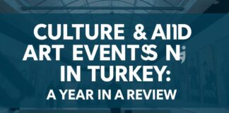 Türkiye’de Kültür ve Sanat Etkinlikleri: Bir Yılın Özeti Culture and Art Events in Turkey: A Year in Review