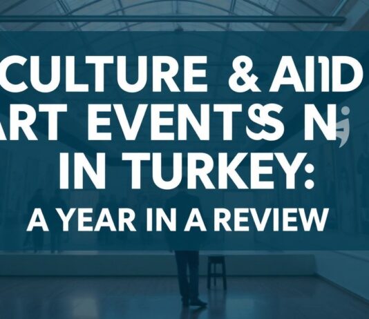 Türkiye’de Kültür ve Sanat Etkinlikleri: Bir Yılın Özeti Culture and Art Events in Turkey: A Year in Review