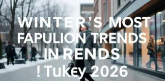 Türkiye’de Kışın En Popüler Moda Trendleri 2026 Winter's Most Popular Fashion Trends in Turkey 2026