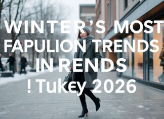 Türkiye’de Kışın En Popüler Moda Trendleri 2026 Winter's Most Popular Fashion Trends in Turkey 2026