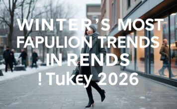 Türkiye’de Kışın En Popüler Moda Trendleri 2026 Winter's Most Popular Fashion Trends in Turkey 2026