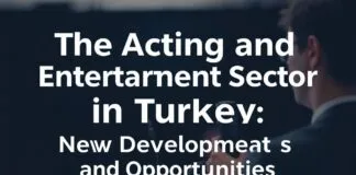 Türkiye’de Oyunculuk ve Eğlence Sektörü: Yeni Gelişmeler ve İhtimaller The Acting and Entertainment Sector in Turkey: New Developments and Opportunities
