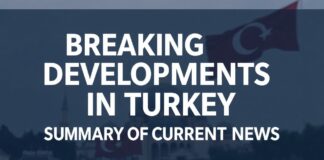 Türkiye’de Son Dakika Gelişmeler: Güncel Haberler Özeti Breaking Developments in Turkey: Summary of Current News