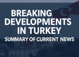 Türkiye’de Son Dakika Gelişmeler: Güncel Haberler Özeti Breaking Developments in Turkey: Summary of Current News