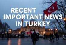 Türkiye’de Son Günlerdeki En Önemli Haberler Recent Important News in Turkey