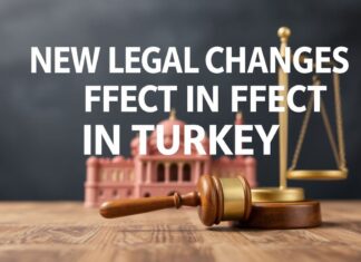 Türkiye’de Yürürlüğe Giren Yeni Hukuki Değişiklikler New Legal Changes in Effect in Turkey