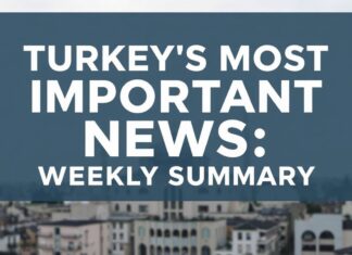Türkiye’nin En Önemli Haberleri: Haftanın Özeti Turkey's Most Important News: Weekly Summary