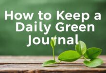 Yeşil Yaşam Tarzı: Günlük Yeşil Günlük Nasıl Tutulur? Green Living: How to Keep a Daily Green Journal? 1. **Set Clear Goals**: Begin by defining what "green living" means to you. Your goals could range from reducing waste to conserving energy. Write them down in your journal. 2. **Track Your Progress**: Each day, note down the steps you've taken towards your goals. This could be anything from recycling more to using less water. 3. **Reflect and Adjust**: At the end of each week, reflect on what you've done. Celebrate your successes and identify areas where you can improve. 4. **Educate Yourself**: Use your journal to note down new things you've learned about green living. This could be from books, articles, or documentaries. 5. **Inspire Others**: Share your journey with friends and family. You could even start a community journal or blog to inspire others to live greener lives. 6. **Be Consistent**: Make journaling a daily habit. Consistency
