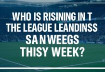Bu Hafta Ligde Kimler Sıralamada Yükseliyor? Who is Rising in the League Standings This Week?