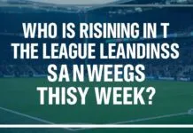 Bu Hafta Ligde Kimler Sıralamada Yükseliyor? Who is Rising in the League Standings This Week?