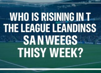 Bu Hafta Ligde Kimler Sıralamada Yükseliyor? Who is Rising in the League Standings This Week?