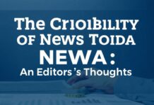 Günümüzde Haberlerin Güvenilirliği: Bir Editörün Düşünceleri The Credibility of News Today: An Editor's Thoughts