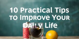 Günlük Yaşamınızı Nasıl Daha İyi Yapabilirsiniz? 10 Pratik İpuçları 10 Practical Tips to Improve Your Daily Life 1. **Start Your Day Early**: Waking up early can give you a head start on the day and provide extra time for personal growth activities like exercise or reading. 2. **Plan Your Day**: Spend a few minutes each morning or evening planning your day. Prioritize tasks and set achievable goals to stay organized and productive. 3. **Stay Hydrated**: Drink plenty of water throughout the day. Staying hydrated improves your energy levels, concentration, and