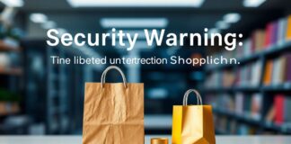 Güvenlik Uyarısı: Çevrimiçi Alışverişte Dikkatli Olun! Security Warning: Be Careful with Online Shopping!