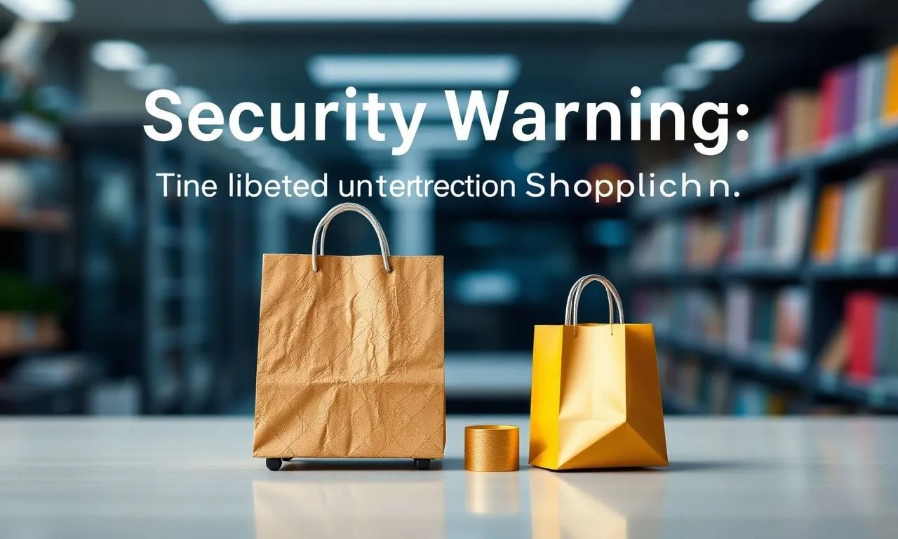 Güvenlik Uyarısı: Çevrimiçi Alışverişte Dikkatli Olun! Security Warning: Be Careful with Online Shopping!