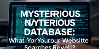 Gizemli Veritabanı: Site Aramalarınızı Ne Gösteriyor? Mysterious Database: What Do Your Website Searches Reveal?