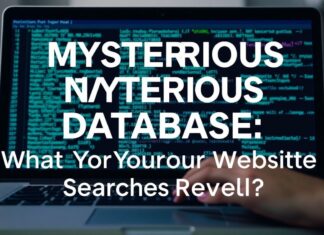 Gizemli Veritabanı: Site Aramalarınızı Ne Gösteriyor? Mysterious Database: What Do Your Website Searches Reveal?