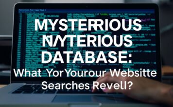 Gizemli Veritabanı: Site Aramalarınızı Ne Gösteriyor? Mysterious Database: What Do Your Website Searches Reveal?