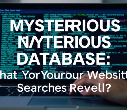 Gizemli Veritabanı: Site Aramalarınızı Ne Gösteriyor? Mysterious Database: What Do Your Website Searches Reveal?
