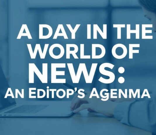 Haberler Dünyasında Bir Gün: Bir Editörün Gündemi A Day in the World of News: An Editor's Agenda