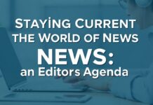 Haberler Dünyasında Güncel Olmak: Bir Editörün Gündemine Bakış Staying Current in the World of News: A Look into an Editor's Agenda