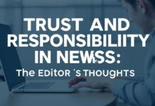 Haberler Dünyasında Güven ve Sorumluluk: Bir Editörün Düşünceleri Trust and Responsibility in the World of News: An Editor's Thoughts