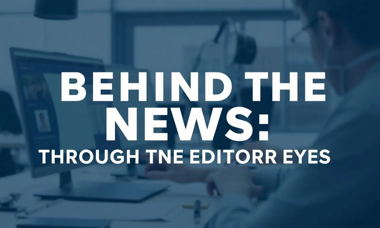 Haberlerin Arkası: Bir Editörün Gözüyle Behind the News: Through an Editor's Eyes