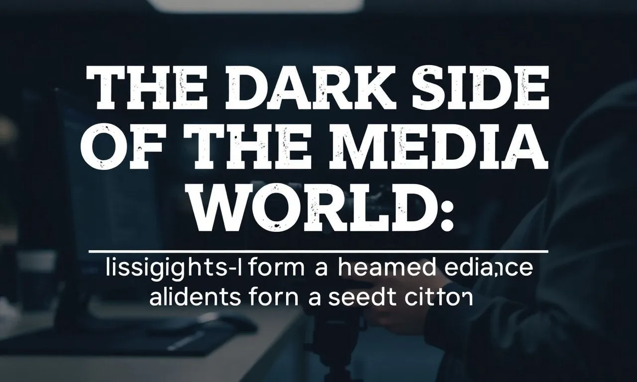 Medya Dünyasının Gizli Yüzü: Bir Senior Editörün İçgörüleri The Dark Side of the Media World: Insights from a Senior Editor