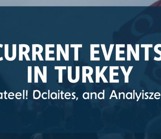 Türkiye’de Güncel Olaylar: Son Güncellemeler ve Analizler Current Events in Turkey: Latest Updates and Analyses