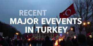 Türkiye’de Son Günlerdeki En Önemli Olaylar Recent Major Events in Turkey