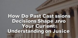 Mahkeme Kararlarının Geçmişi, Bugünkü Adalet Anlayışımızı Nasıl Şekillendiriyor? How Do Past Court Decisions Shape Our Current Understanding of Justice?